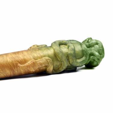 Sinnovator Medusa's Mount Depth Training Platinum Silicone Dildo 6.7 Inches to 22 Inches (4 Sizes) | UberKinky